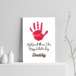 Valentines Day Gift For Daddy From Baby Print Valentines Gift