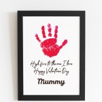 Valentines Day Gift For Mummy From Baby Framed Print Valentines