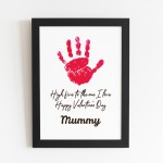 Valentines Day Gift For Mummy From Baby Framed Print Valentines