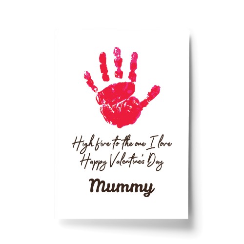 Valentines Day Gift For Mummy From Baby Print Valentines Gift