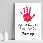 Valentines Day Gift For Mummy From Baby Print Valentines Gift