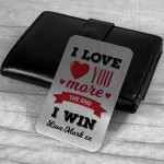 Personalised Wallet Card Gift for Husband Boyfriend Anniversary 