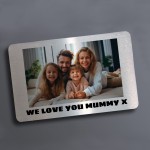 Personalised Mum Gifts Metal Purse Card Mummy Birthday Gifts