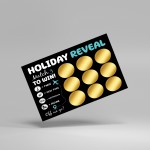 Surprise Reveal Card Holiday Reveal Rome Holiday Birthday Gift