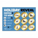 Holiday Reveal Scratch Card Surprise Amsterdam Edition Gift