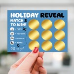 Holiday Reveal Scratch Card Surprise Amsterdam Edition Gift