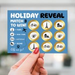 Holiday Reveal Scratch Card Surprise Amsterdam Edition Gift