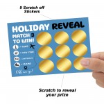 Holiday Reveal Scratch Card Surprise Amsterdam Edition Gift