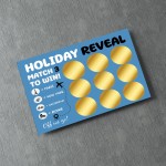 Holiday Reveal Scratch Card Surprise Amsterdam Edition Gift