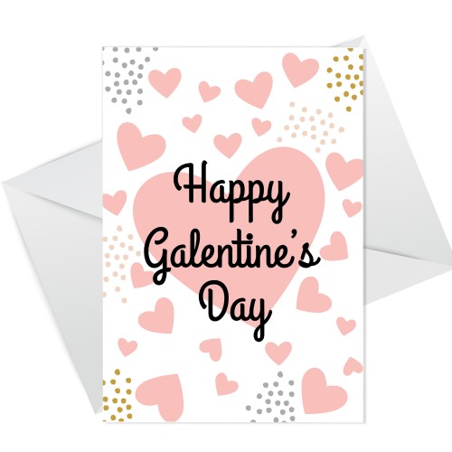 Card For Galentines Day Greetings Card With Envelope