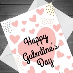 Card For Galentines Day Greetings Card With Envelope