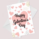 Card For Galentines Day Greetings Card With Envelope