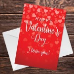 Valentine's Day Card Cute Valentines Card For Him Her Boyfriend