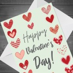 Valentine's Day Cards For Him Her Partner Husband Wife Boyfriend