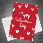 Happy Valentines Day Card For Him Her Boyfriend Girlfriend