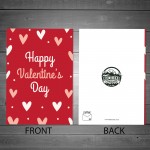 Happy Valentines Day Card For Him Her Boyfriend Girlfriend