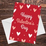 Happy Valentines Day Card For Him Her Boyfriend Girlfriend