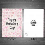 HAPPY VALENTINES CARD For Partner Boyfriend Girlfriend Husband