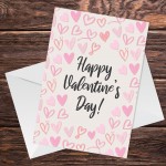 HAPPY VALENTINES CARD For Partner Boyfriend Girlfriend Husband