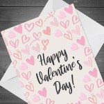 HAPPY VALENTINES CARD For Partner Boyfriend Girlfriend Husband