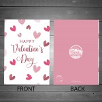 Special Valentines Day Card For Him Her Best Friend Husband Wife