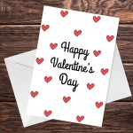 Romantic Valentines Day Card For Girlfriend Boyfriend Husband