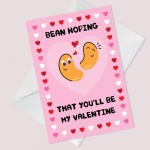 Valentines Day Cards For Boyfriend Girlfriend Will You Valentine