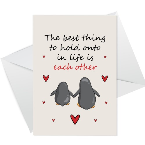 Valentines Day Card Cute Romantic Card For Boyfriend Girlfriend