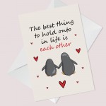 Valentines Day Card Cute Romantic Card For Boyfriend Girlfriend