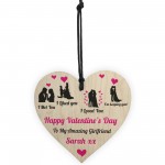 Personalised Valentines Day Gift For Girlfriend Heart Girlfriend