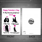 Personalised Valentines Day Card For Her Valentines Card