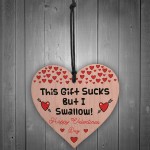 Funny Rude Humour Gift For Valentines Day For Husband Boyfriend