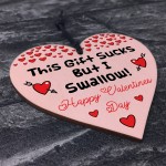 Funny Rude Humour Gift For Valentines Day For Husband Boyfriend