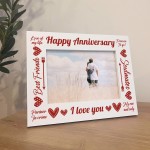 Photo Frame Gifts For Anniversary 1st 2nd 3rd 4th 5th 10th