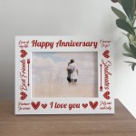 Photo Frame Gifts For Anniversary 1st 2nd 3rd 4th 5th 10th