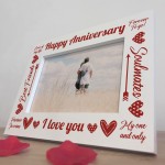 Photo Frame Gifts For Anniversary 1st 2nd 3rd 4th 5th 10th