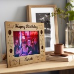 Birthday Personalised 7x5 Frame Gifts For Him Her Colleagues