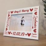 Personalised Photo Frame Gifts For Valentines Anniversary Gifts