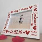 Personalised Photo Frame Gifts For Valentines Anniversary Gifts