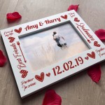 Personalised Photo Frame Gifts For Valentines Anniversary Gifts