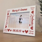 Photo Frame Gift For Valentines Anniversary Gift Personalised