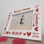 Photo Frame Gift For Valentines Anniversary Gift Personalised