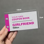 Romantic Gift For Girlfriend Couple Gift Fun Coupon Book