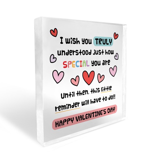 Romantic Valentines Day Gift For Him Her Boyfriend Girlfriend