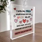 Romantic Valentines Day Gift For Him Her Boyfriend Girlfriend