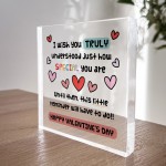 Romantic Valentines Day Gift For Him Her Boyfriend Girlfriend