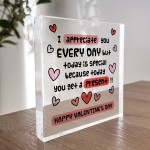 Funny Gift For Boyfriend Girlfriend Husband Wife Acrylic Block