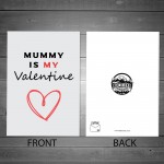 Valentines Day Card For Mummy From Daughter Son Mummy Valentines