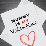 Valentines Day Card For Mummy From Daughter Son Mummy Valentines