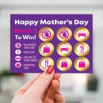 Surprise Mothers Day Gift Mother's Day Scratch Card for Mum Card